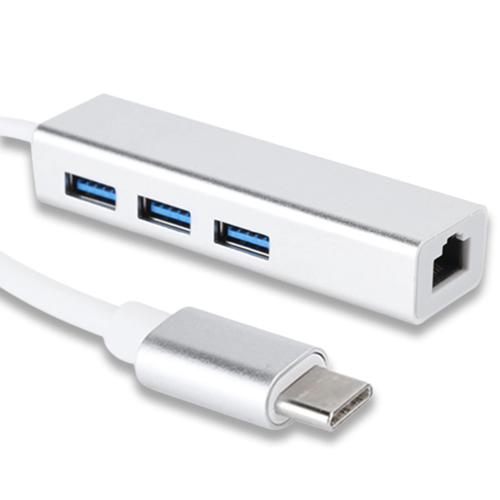 ADAPTADOR USB HUB MULTI-FUNCTION LAN 3 PUERTOS USB