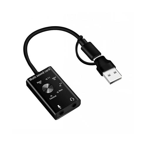 ADAPTADOR DE AUDIO TIPO C / USB