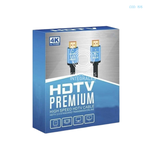 CABLE HDMI A HDMI 4K  DE 15 METROS HIGH SPEED