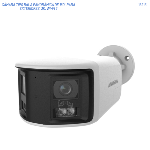 CAMRA BALA PARA EXTERIOR PANORAMICA RESOLUCION 3K 6MP WIFI6
