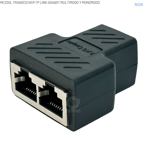 UNION DOBLE RJ45 - UNDOBLRJ45