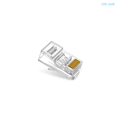 CONECTORES RJ45 FIXXNET CAT 6 (50 UNIDADES)