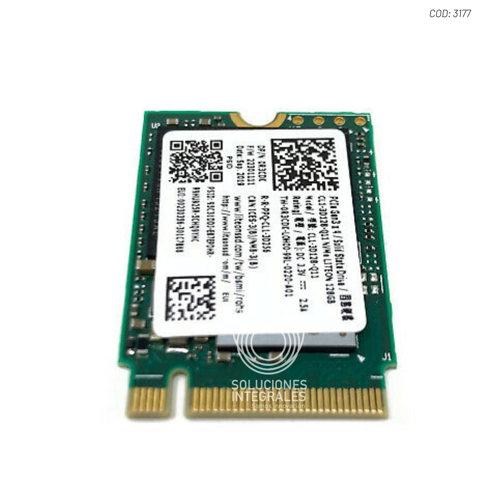 M2 NVME DE 128GB PCIE GEN3 X 4 NVME SSD