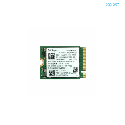 DISCO SOLIDO M.2 256GB PCI GEN4X4 SK HYNIX
