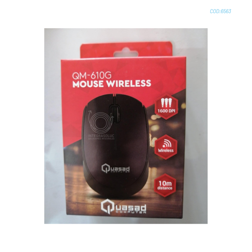 MOUSE INALAMBRICO QM-610G-QUASAD