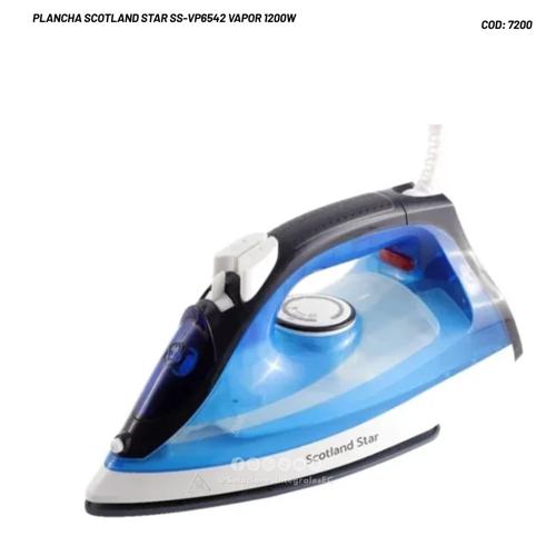 PLANCHA SCOTLAND STAR SS-VP6542 VAPOR 1200W