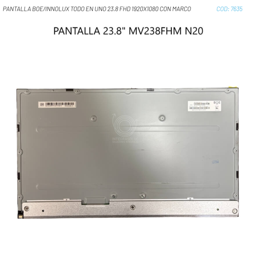 PANTALLA BOE/INNOLUX TODO EN UNO 23.8 FHD 1920X1080 CON MARCO