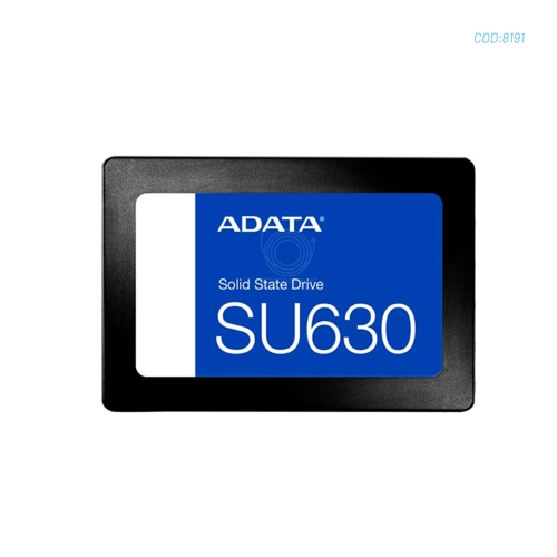 DISCO SSD ADATA 512GB SU650 2.5 SATA 6GB/S 3D NAND LECTURA 520MB/S ESCRITURA 450MB/S