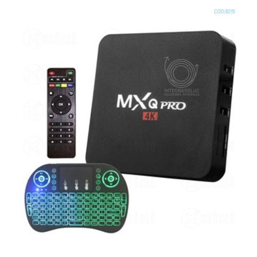 TV BOX MXQ PRO 128GB 512GB TECLADO CON MINI  TECLADO