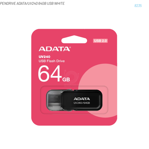 PENDRIVE ADATA/UV240 64GB USB WHITE