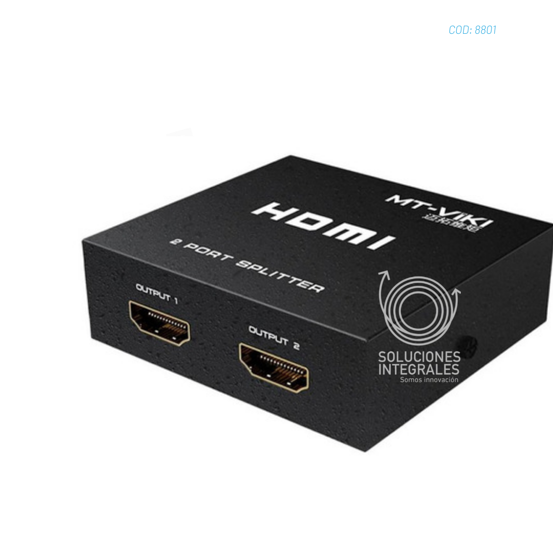 SPLITTER HDMI 2 PUERTOS