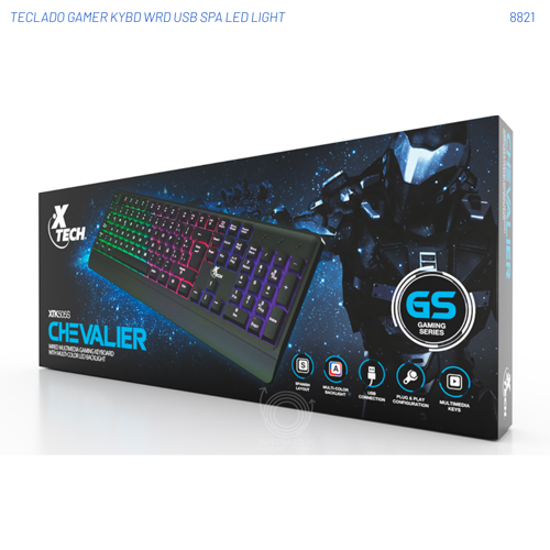 TECLADO GAMER KYBD WRD USB SPA LED LIGHT