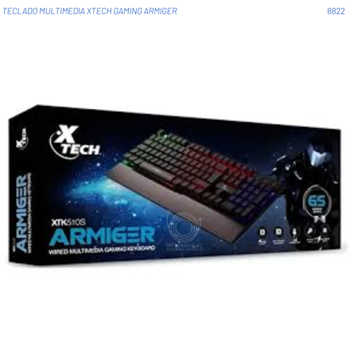 TECLADO USB MULTIMEDIA XTECH GAMING ARMIGER