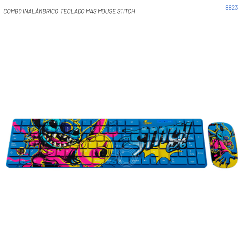 COMBO INALÁMBRICO  TECLADO MAS MOUSE STITCH