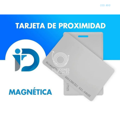 TARJETA MAGNETICA CLAMSHELL