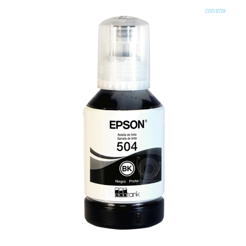TINTA EPSON 504 ORIGINAL BLACK