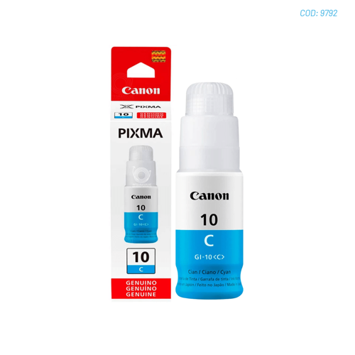 TINTA CANON GI10 C GM2010/G6010 ORIGINAL CYAN