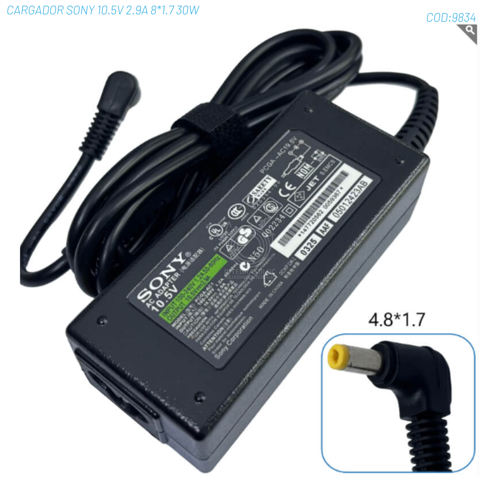 CARGADOR SONY 10.5V 2.9A 8*1.7 30W