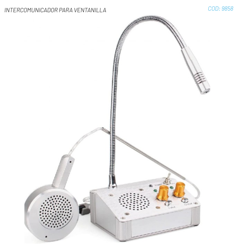 INTERCOMUNICADOR PARA VENTANILLA