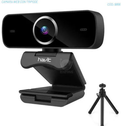 CAMARA WEB CON TRIPODE