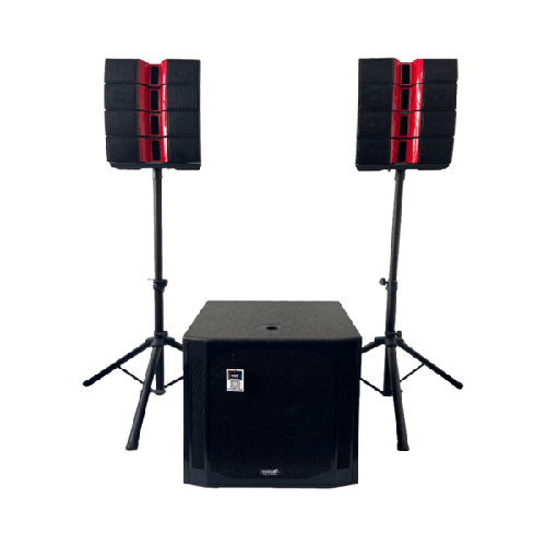 SUBWOOFER WOOU WOOU 18" MODELO LR1848 + SATELITE